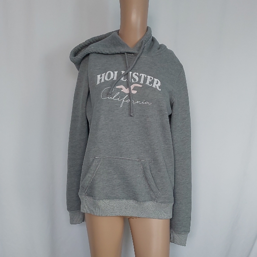 Hollister‎ California Women's Gray Hoodie Size M